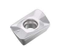 SECO Tools XOMX10T308TR-M09 MP1501 Turbo 10 Insert Épaisseur 3,83 mm Rayon d'angle 0,80 mm Carbure CVD Grade MP1501 Lot de 10