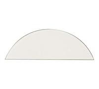 SECOTEC 159909118900 EVOline Circle 80 Plaque de fermeture fermée Blanc