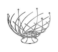 SECRET DE GOURMET - 744801 - Corbeille à fruits Design et Originale - Forme Spirale - Gris
