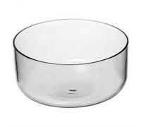 Secret de gourmet - Saladier en Verre sur son support en Bois de Paulownia D 24 cm