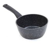 Secret de Gourmet - Casserole en aluminium - Diam. 20 cm- Revêtement effet Pierre Noir G