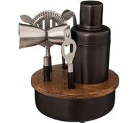 Coffret Cocktail 6 Pièces Manguier 21cm Noir