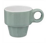 Secret de Gourmet Colorama Lot de 6 tasses sur rack, multicolore - 5 cl