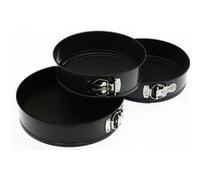 Secret de Gourmet-Lot de 3 moules à gâteaux à manqué démontables G