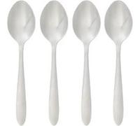 Cuillères à soupe - SECRET DE GOURMET - Nevis - Lot de 4 - Inox - 19 x 4 cm - Compatible lave-vaisselle