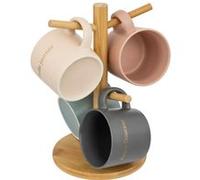 Secret de Gourmet - Rack 4 mugs s belle j 20cl
