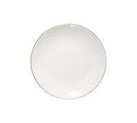 Secret de Gourmet - Lot de 6 Assiettes à Dessert Petit Salon 19cm Blanc