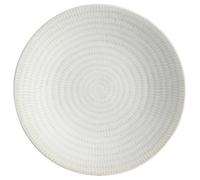 Secret de Gourmet - Lot de 6 Assiettes à Dessert Rice 21cm Blanc