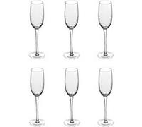 Secret de Gourmet - Lot de 6 Flûtes à Champagne Design "Victoria" 21cl Transparent Transparent G