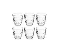 Secret de Gourmet - Lot de 6 Verres Bas "Fabi'Eau" 25cl Transparent