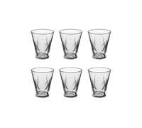 Secret de Gourmet - Lot de 6 Verres Hauts "Carmela" 34cl Transparent