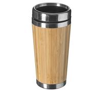 Secret de Gourmet Mug Isotherme en Bambou et INOX 38 CL