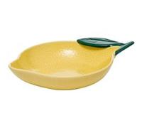 Plat de Présentation en Céramique Citrons 31cm Jaune