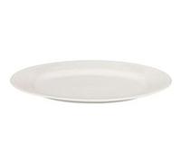 Plat de Présentation en Porcelaine Perle 33cm Blanc