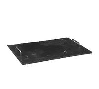 Plateau de Présentation Ardoise 40cm Gris