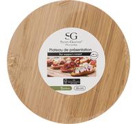 Secret de Gourmet Plateau rotatif en bambou Rio - 35 cm
