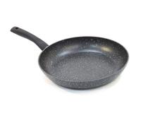 Poêle En Aluminium - Diam. 28 Cm - Revêtement Effet Pierre