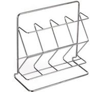 Secret de Gourmet - Porte Boîtes à Capsules Café Métal 17cm Argent Argent G