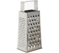 Secret de Gourmet - Râpe inox 4 faces Black Menu - H. 24 cm - Black Menu Argent G