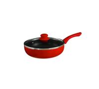 Secret de gourmet Sauteuse Alu Induction Essentielle Rouge 24 Cm
