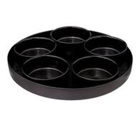 Service Apéritif 6 Pièces Astra 34cm Noir
