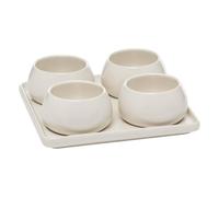 Secret de Gourmet - Set apéritif Nora Blanc 5 Pièces