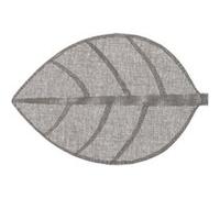 Secret de Gourmet - Set de table Feuille - 50 x 33 cm - Gris - FEUILLE Gris G
