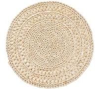 Secret de Gourmet - Set de table rond Escambia - Diam 38 cm - Beige - SOLEYA Beige G