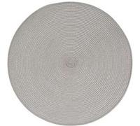Secret de Gourmet - Set de table Tressé Rond - Diam. 38 cm - Gris clair - Oscar Gris G