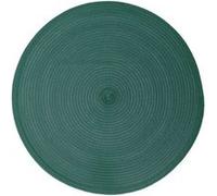 Secret de Gourmet - Set de table Tressé Rond - Diam. 38 cm - Vert émeraude - Oscar Vert G