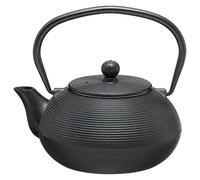 Secret de Gourmet - Théière en fonte - 600 ml (16×14×9 cm) - Gris