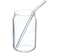Secret de Gourmet - Verre Cannette Avec Paille "Julie" 52cl Transparent Transparent