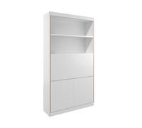 Secrétaire mélaminé Flai Home-Office 118x36x216,8cm WxHxD 118x216.8x36cm