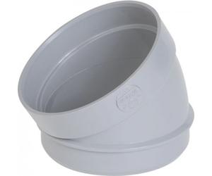 Secteur de coude pvc 30° mâle-femelle - Ø 100 mm - ST3 NICOLL