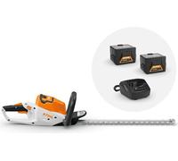 SECTEUR DE HACHES STIHL HSA 50 avec 2x batterie AK 10 et chargeur AL 101, taille-haies sur batterie