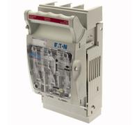 Sectionneur Eaton, basse tension, 160 A, CA 690 V, NH000, AC21B, 3P, CEI, bornes à pont en S, montage sur rail DIN en option EBH000O3TS5-D