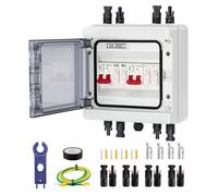 Sectionneur Protection surtension PV DC 40A 1000V, Boîtier combiné Solaire Protection Multicouche, IP65 Efficient Energy Management