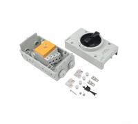 Sectionneur PV 32A Cadenassable pour Sécurité | pour couverture IP66, étanche pour poussière eau, pour idéal extérieur, jardin, toit, maintenance sûre