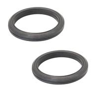SECURA 2x Raccord en caoutchouc pour roue de friction compatible avec Scheppach SC2200PE Balayeuse