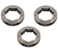 SECURA 3x Bague de remplacement 3/8' 7 dents compatible avec Husqvarna 359 Tronçonneus