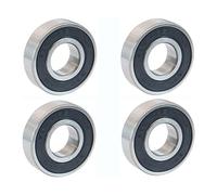 SECURA 4x Roulement de roue compatible avec Stiga Twinclip 950 V 294513048/ST1 (2023) Tondeuse à gazon