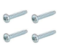 SECURA 4x Vis de protection de la courroie compatible avec Stiga Multiclip Pro 50 4S Inox 291563038/ST8 (2008) Tondeuse à gazon