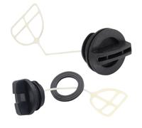 SECURA Bouchon de réservoir d'essence et de huile compatible avec LUX BKS-45/45MM Tronçonneus