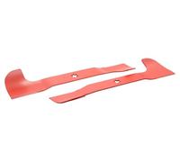 SECURA Jeu de lames (high-lift) compatible avec McCulloch M125-97TC 96051006000 (2012-11) Tracteur de pelouse
