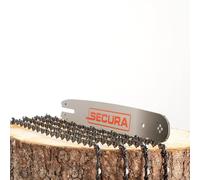 SECURA Kit 4 Chaînes + Guide 35cm 3/8' 1.3mm 50TG compatible avec STIHL MS180 210 230 250