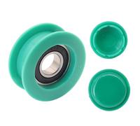 SECURA Poulie de guidage Châssis Ø52mm 2 couvercles inclus compatible avec Castelgarden XT175 HD Tracteur de pelouse