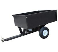 SECURA Remorque basculable capacité 180KG compatible avec ATV QUAD Tracteur de pelouse