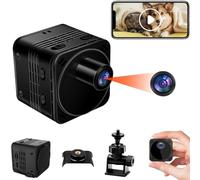 SecuraLen Caméra Espion WiFi 4K, UHD Mini Caméra Espion sans Fil, Lentille Protubérante avec Vision Nocturne & Détection de Mouvement pour Une Utilisation Prolongée