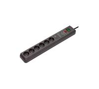 Secure-Tec - Protection contre les surtensions - 3.5 kW - connecteurs de sortie : 6 - anthracite
