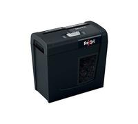 ACCO REXEL Destructeur de documents Secure X6 – coupe croisée P-4 4x40 mm 6 feuilles 10 L Noir
